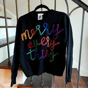 Queen of Sparkles Merry Everything Sweater